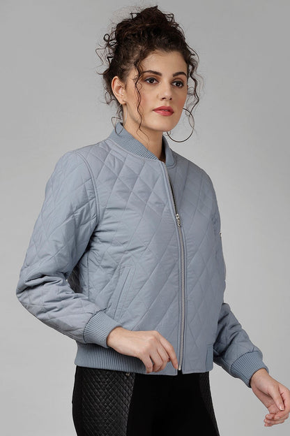 Gipsy Sage Blue Polyester Jacket