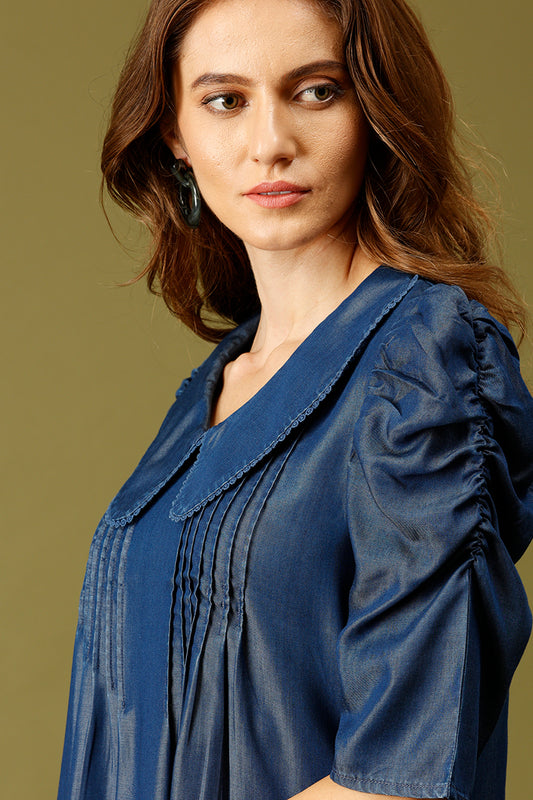 Gipsy Navy Fashion Denim Dresses