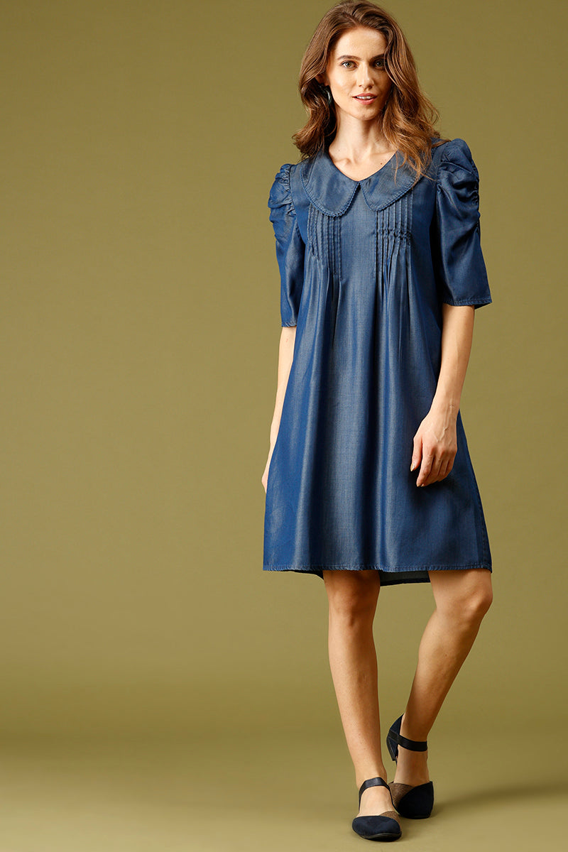 Gipsy Navy Fashion Denim Dresses