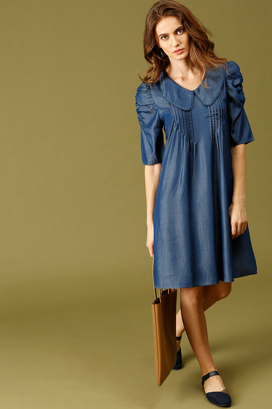 Gipsy Navy Fashion Denim Dresses