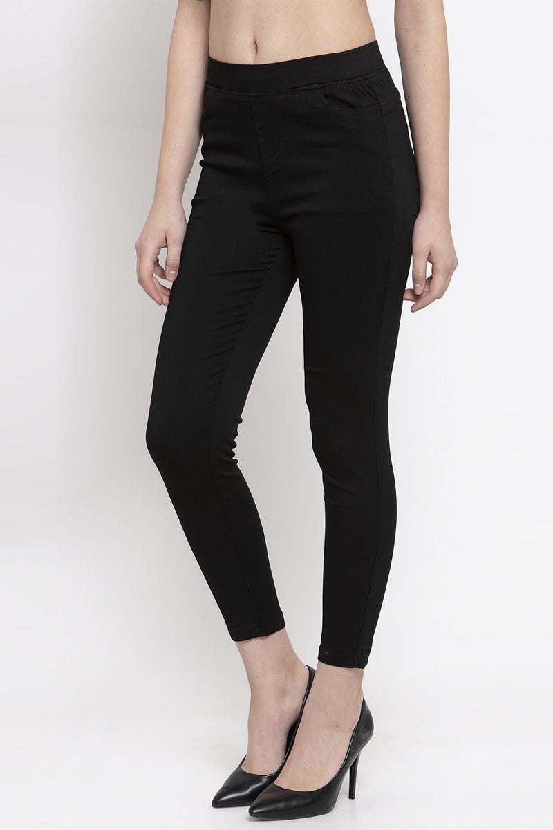 Gipsy Women Black Jeggings