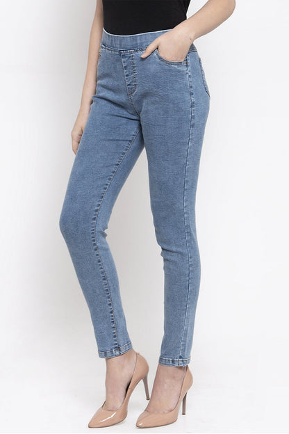 Gipsy Women Lt. Blue Jeggings
