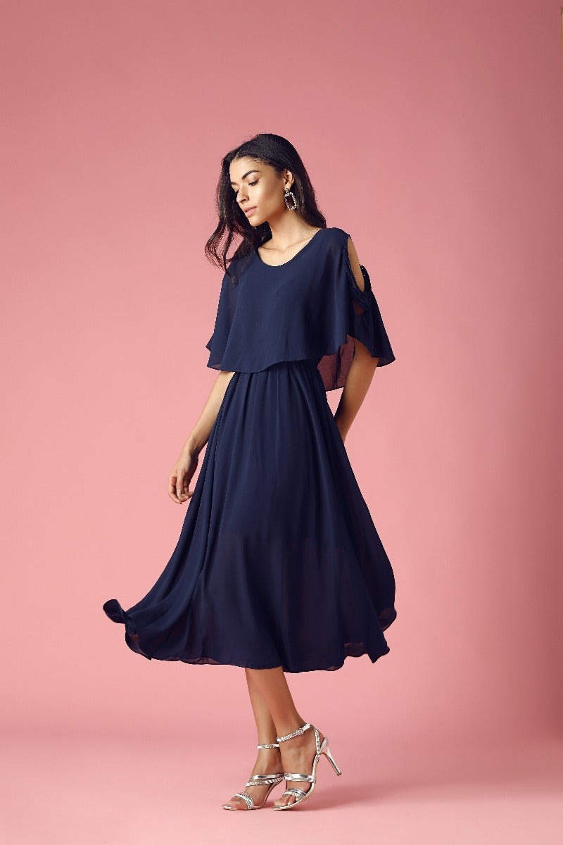 gipsy-womens-round-neck-solid-flared-dress