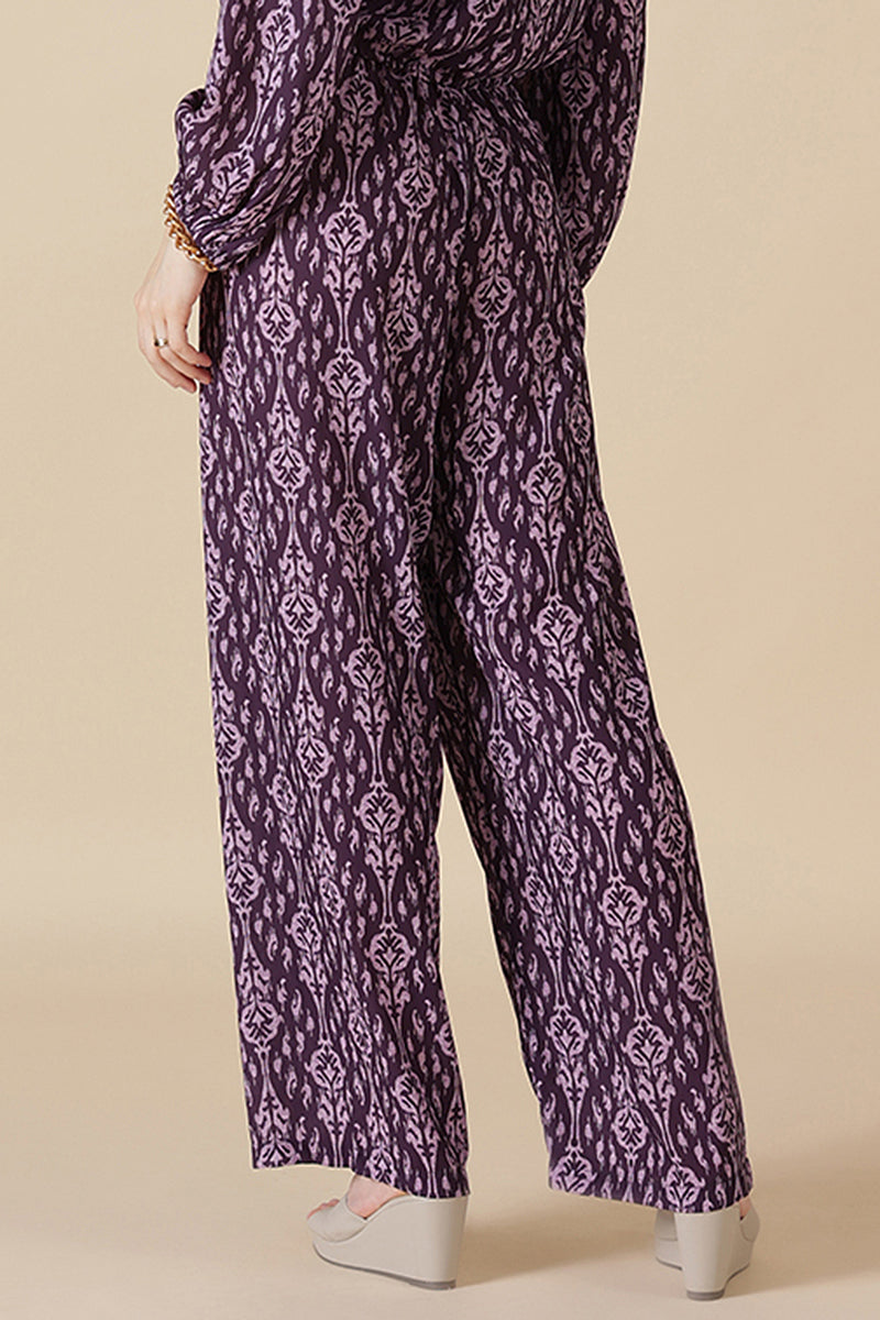 Gipsy Wine Georgette Co-Ord Pant