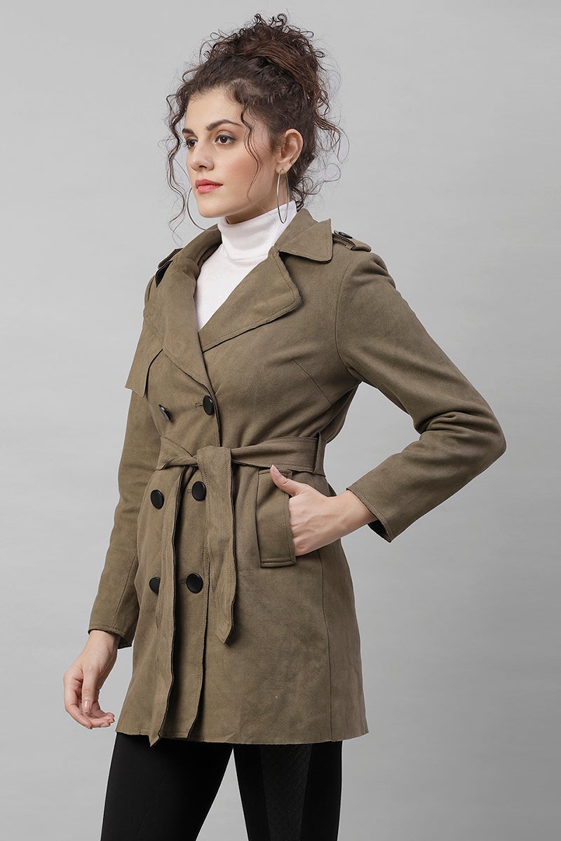 Gipsy Olive Polyester Jacket