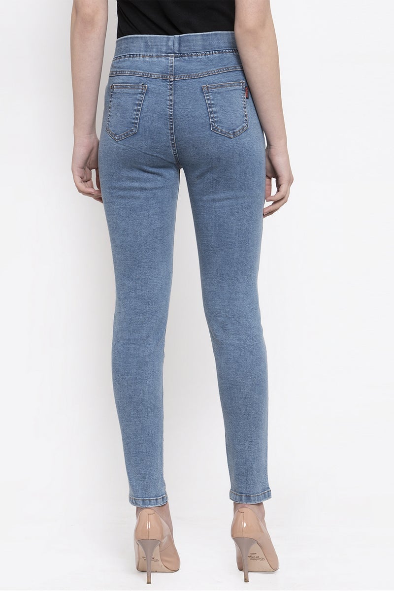 Gipsy Women Lt. Blue Jeggings