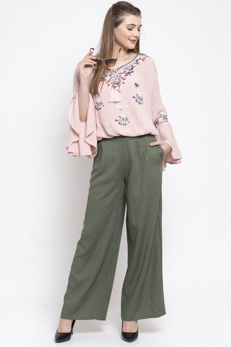 Gipsy Women Olive Pant
