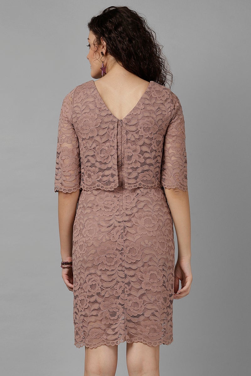 Gipsy Mocca Polyster Dress