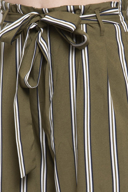 Gipsy Women Olive Casual Pant