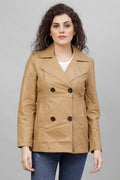 Gipsy Camel Brown Polyester Jacket