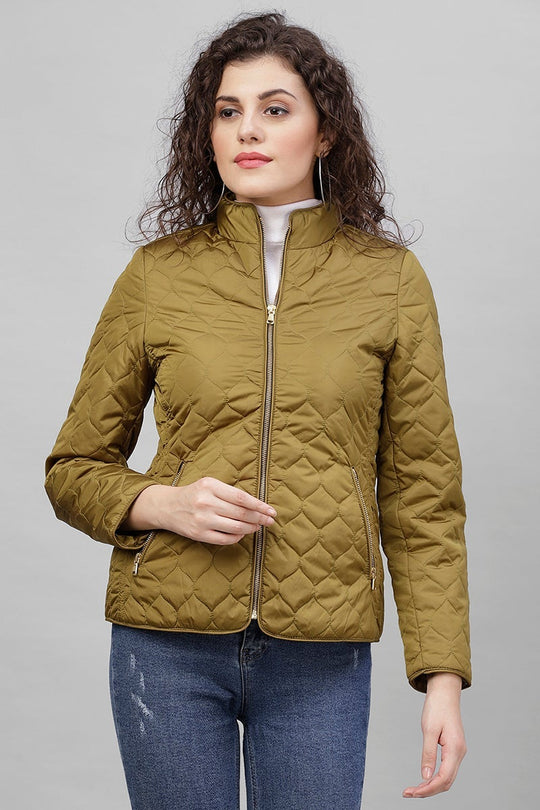 Gipsy Olive Polyester Jacket