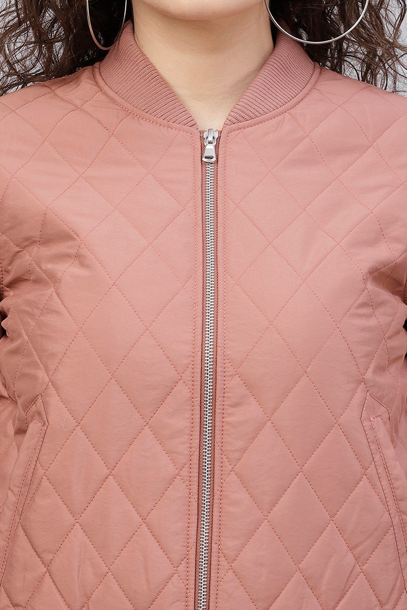 Gipsy Brick Pink Polyester Jacket