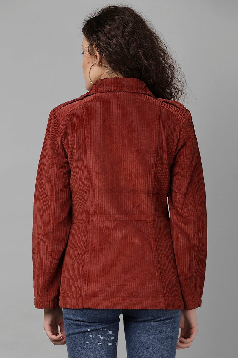 Gipsy Rust Polyester Jacket