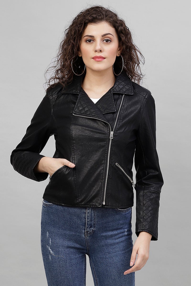Gipsy Black Polyester Jacket