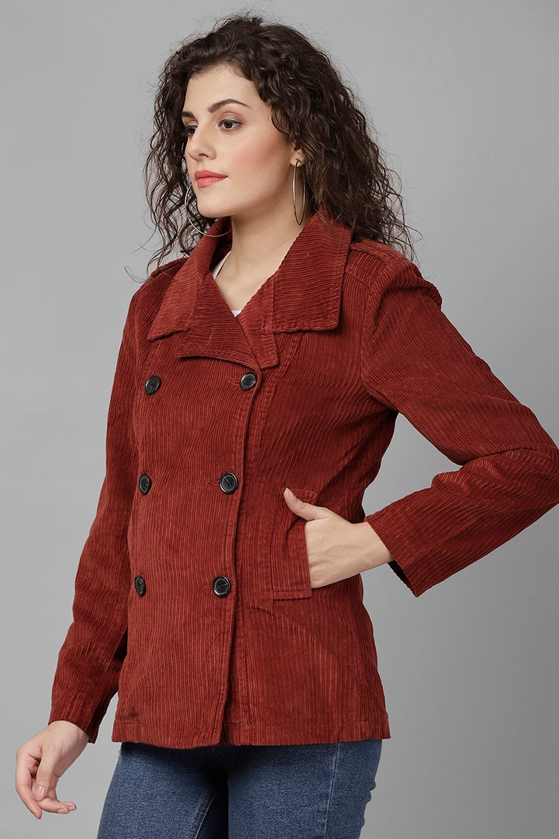 Gipsy Rust Polyester Jacket