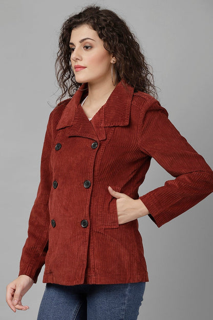 Gipsy Rust Polyester Jacket