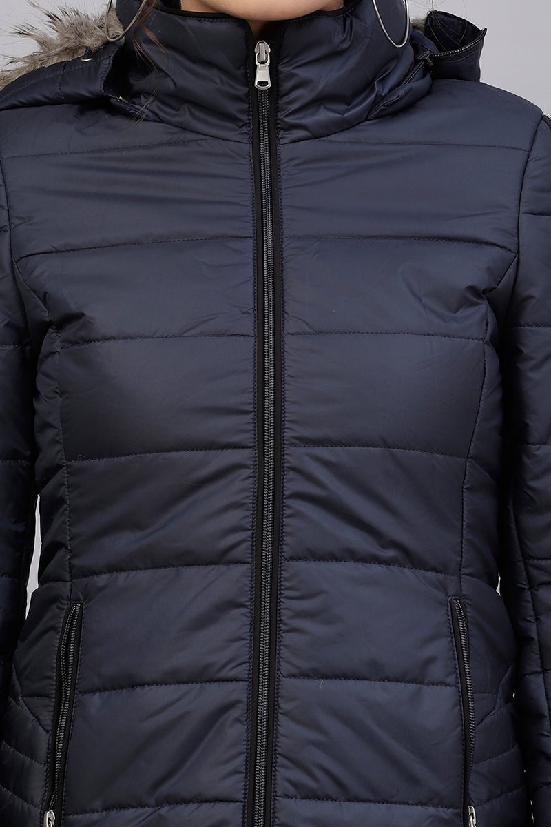 Gipsy Navy Blue Polyester Jacket