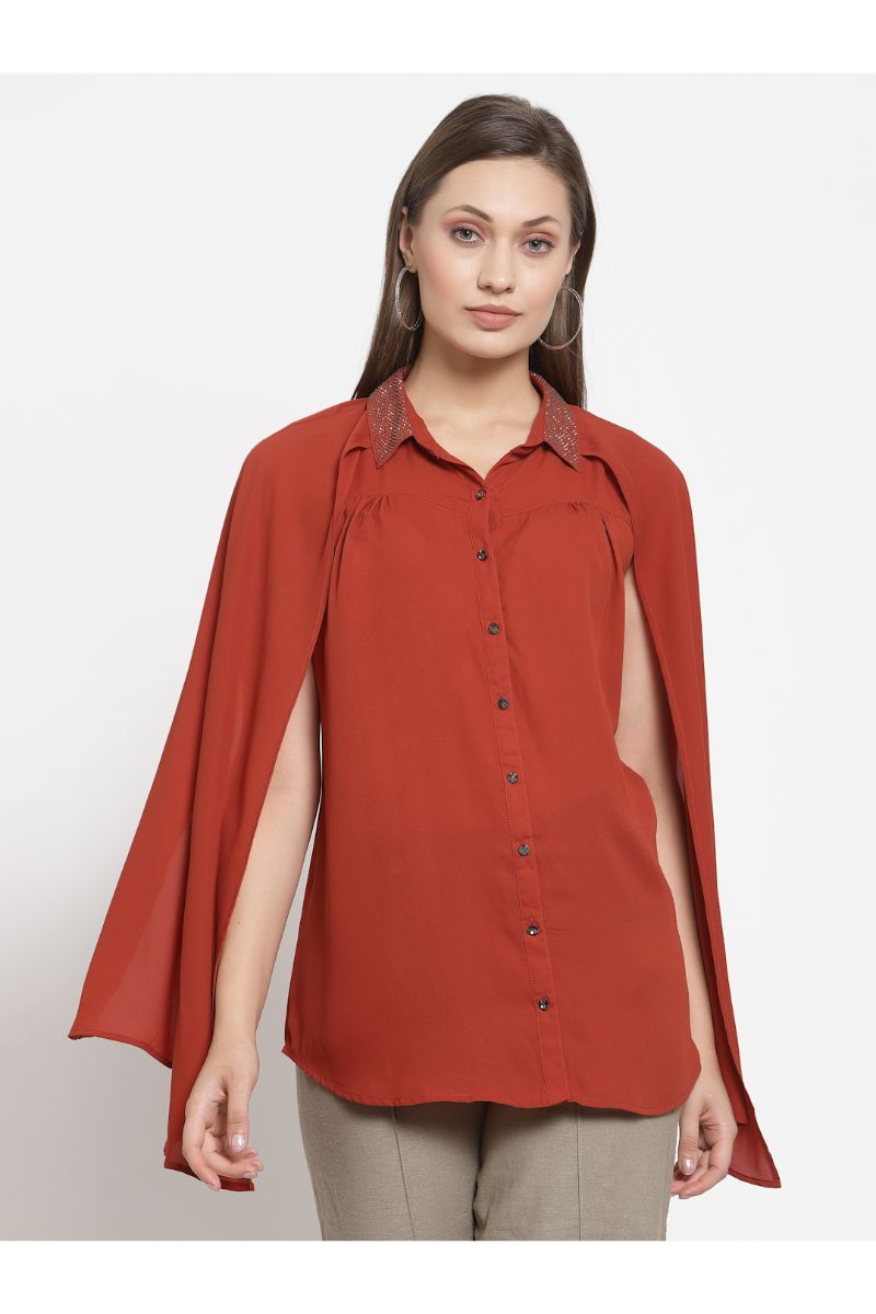 Gipsy Rust Poleyster Tunic