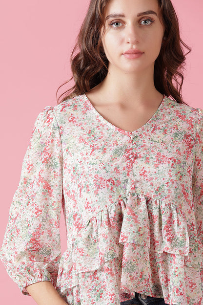 Gipsy Pink Georgette Blouse