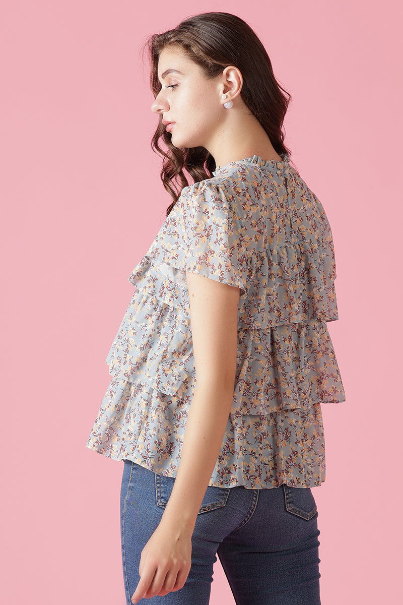 Gipsy Jade Green Georgette Blouse