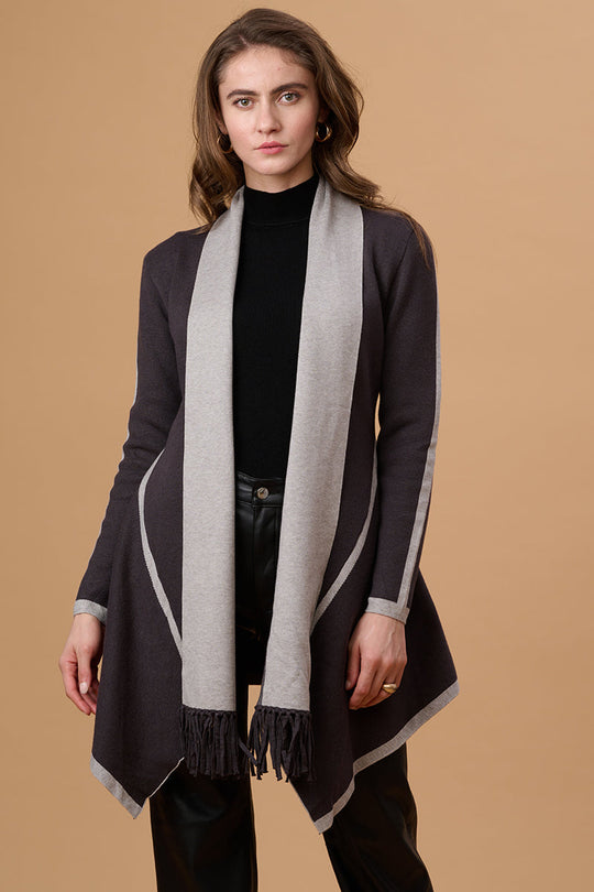 Gipsy Black Acrylic Cape