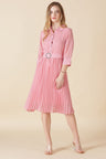 Gipsy Pink Georgette Dress