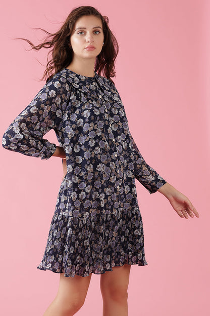 Gipsy Navy Georgette Dress