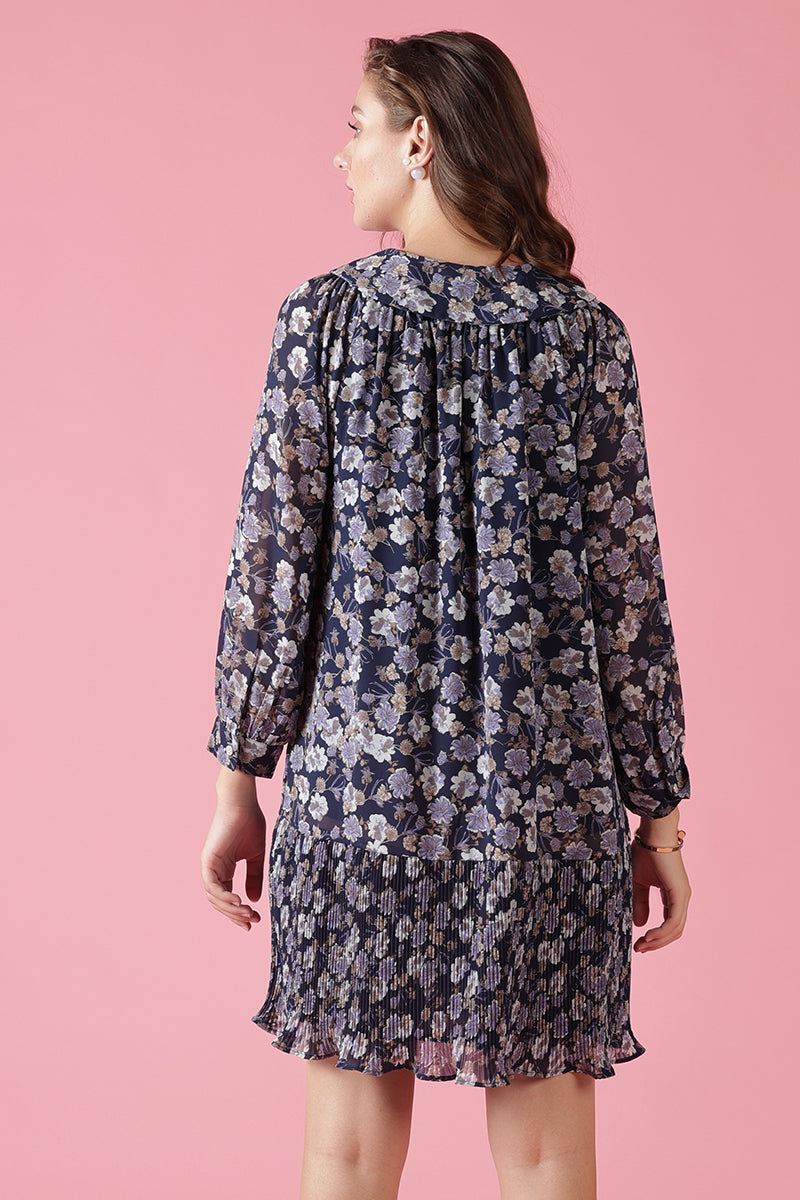 Gipsy Navy Georgette Dress