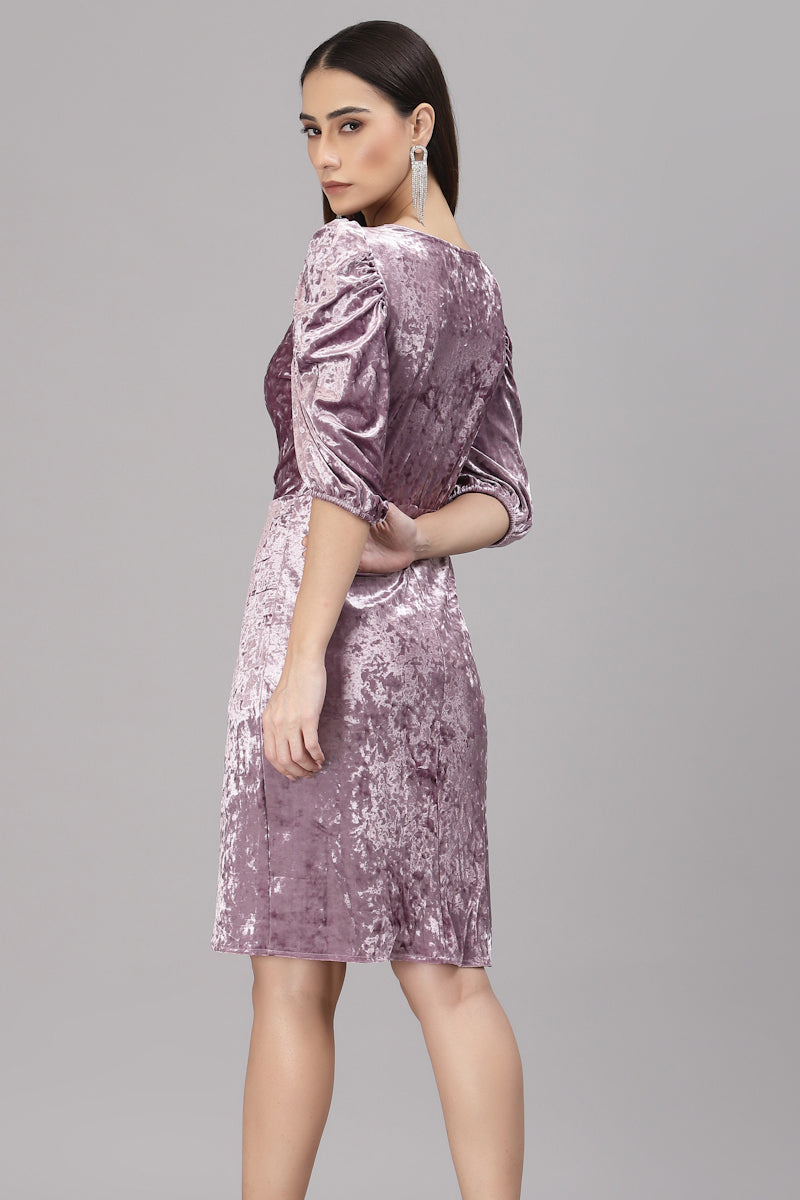 Gipsy Lavender Polyester Dress
