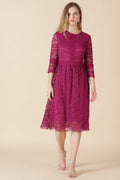 Gipsy Fuchsia polyester Dress