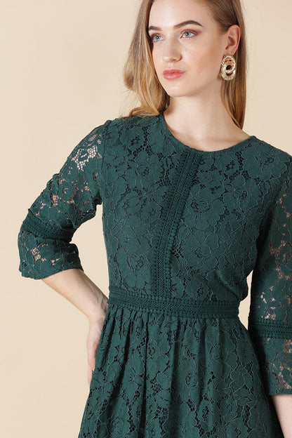 Gipsy Green polyester Dress