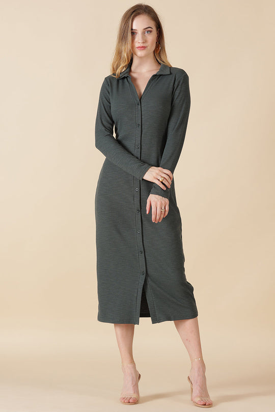 Gipsy Olive Nr Knit Dress