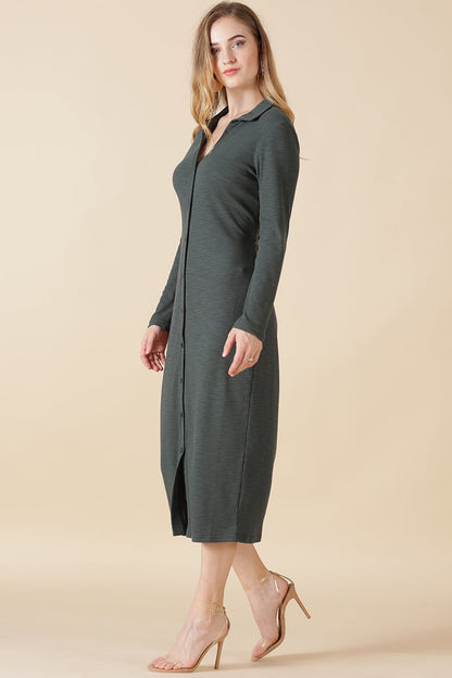 Gipsy Olive Nr Knit Dress