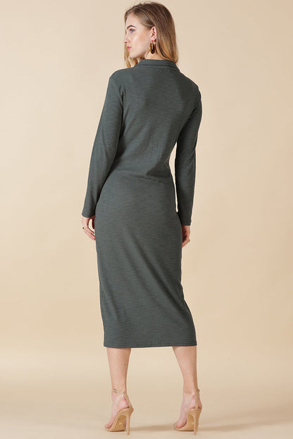 Gipsy Olive Nr Knit Dress