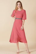 Gipsy Dusky Pink Polyester Dress