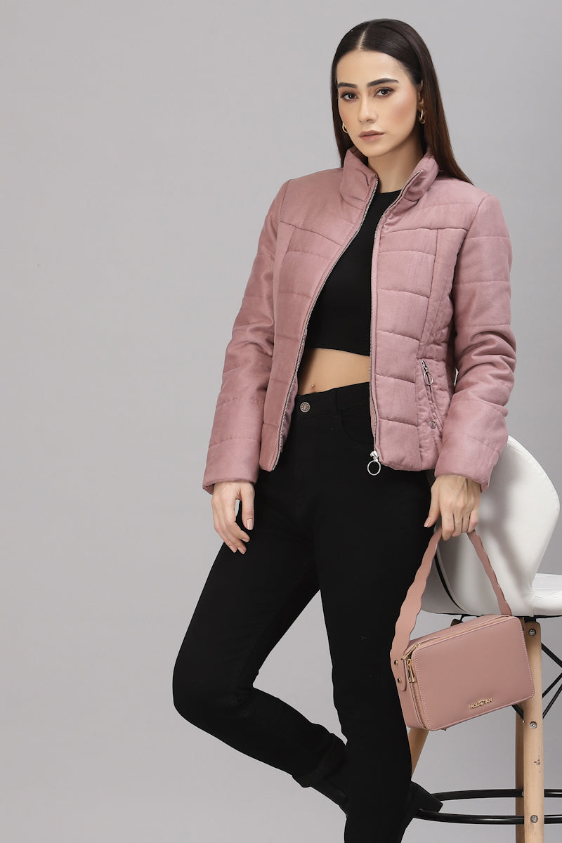 Gipsy Rose Gold Suede Jacket