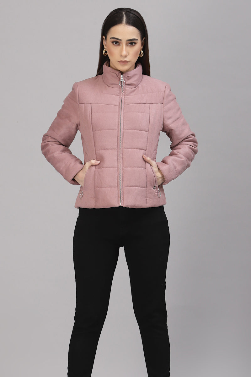 Gipsy Rose Gold Suede Jacket