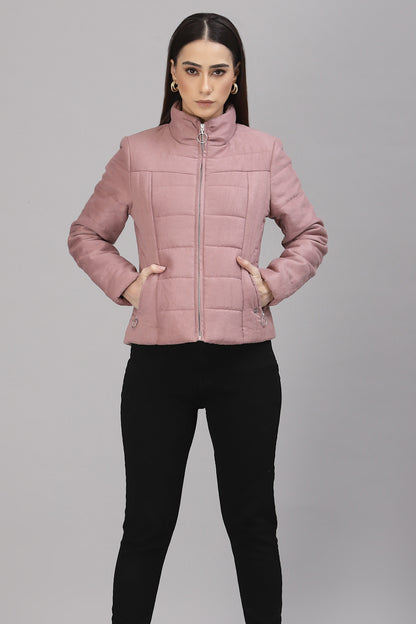 Gipsy Rose Gold Suede Jacket