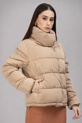 Gipsy Beige Polyester Jacket