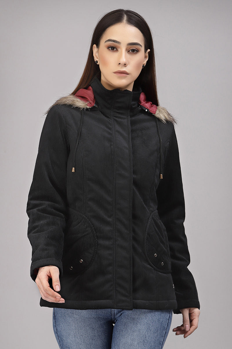 Gipsy Black Cotton /Poly Jacket