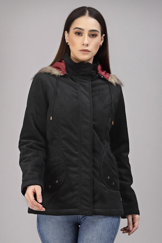 Gipsy Black Cotton /Poly Jacket