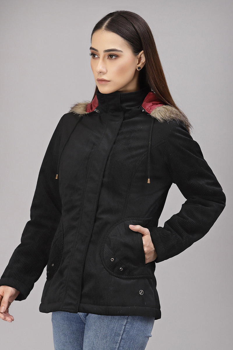 Gipsy Black Cotton /Poly Jacket