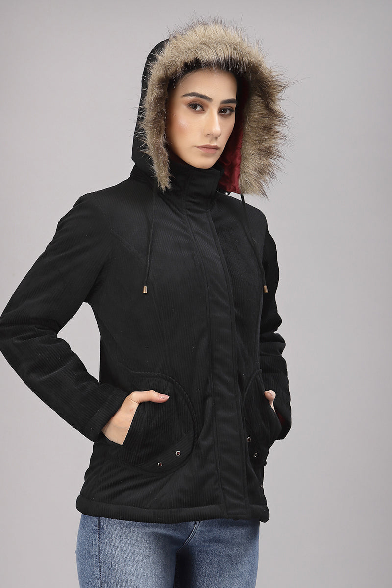 Gipsy Black Cotton /Poly Jacket