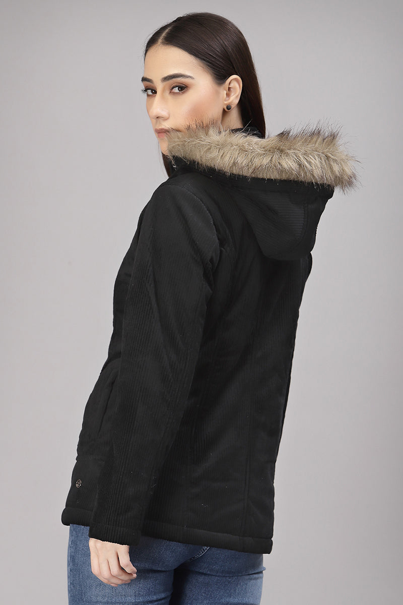 Gipsy Black Cotton /Poly Jacket