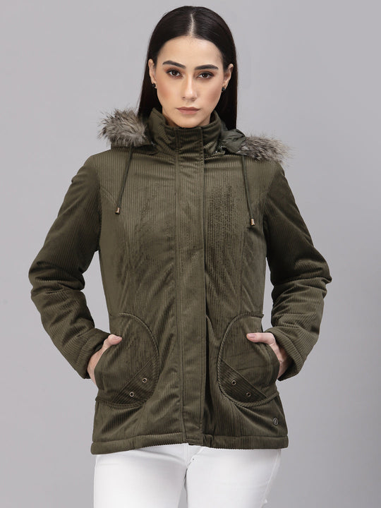 Gipsy Olive Cotton /Poly Jacket