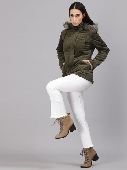 Gipsy Olive Cotton /Poly Jacket