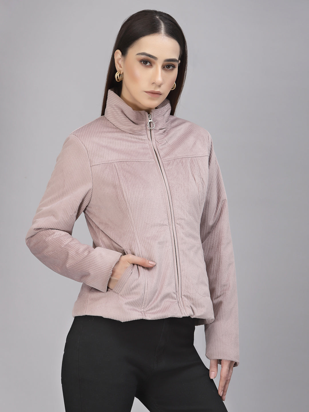 Gipsy Mauve Cotton /Poly Jacket