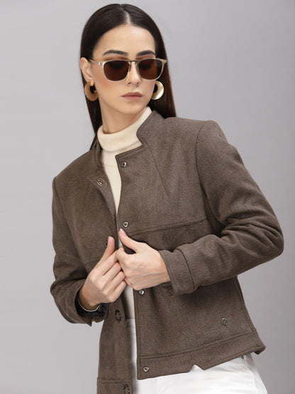 Gipsy Olive Polyester Jacket