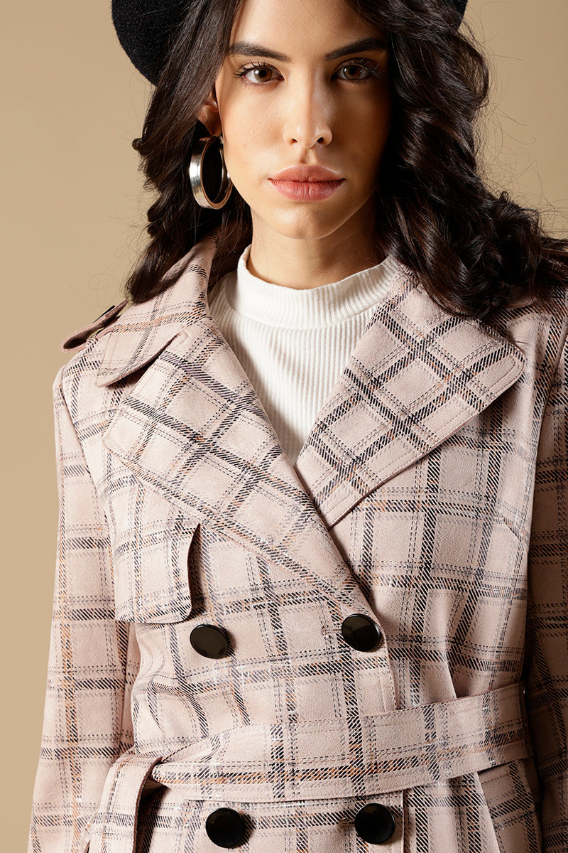 Gipsy Beige Suede Jacket