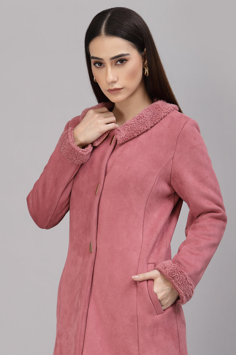 Gipsy Dusky Pink Polyester Jacket